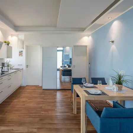 Strandburg Azurblau Appartement