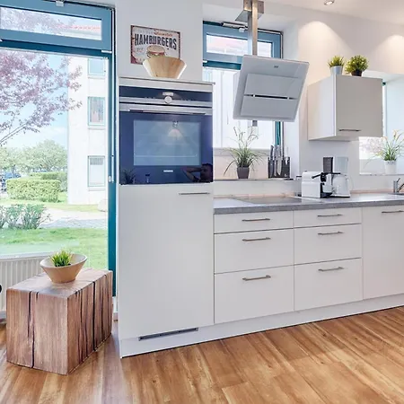 Appartement Strandburg Azurblau Burgtiefe auf Fehmarn